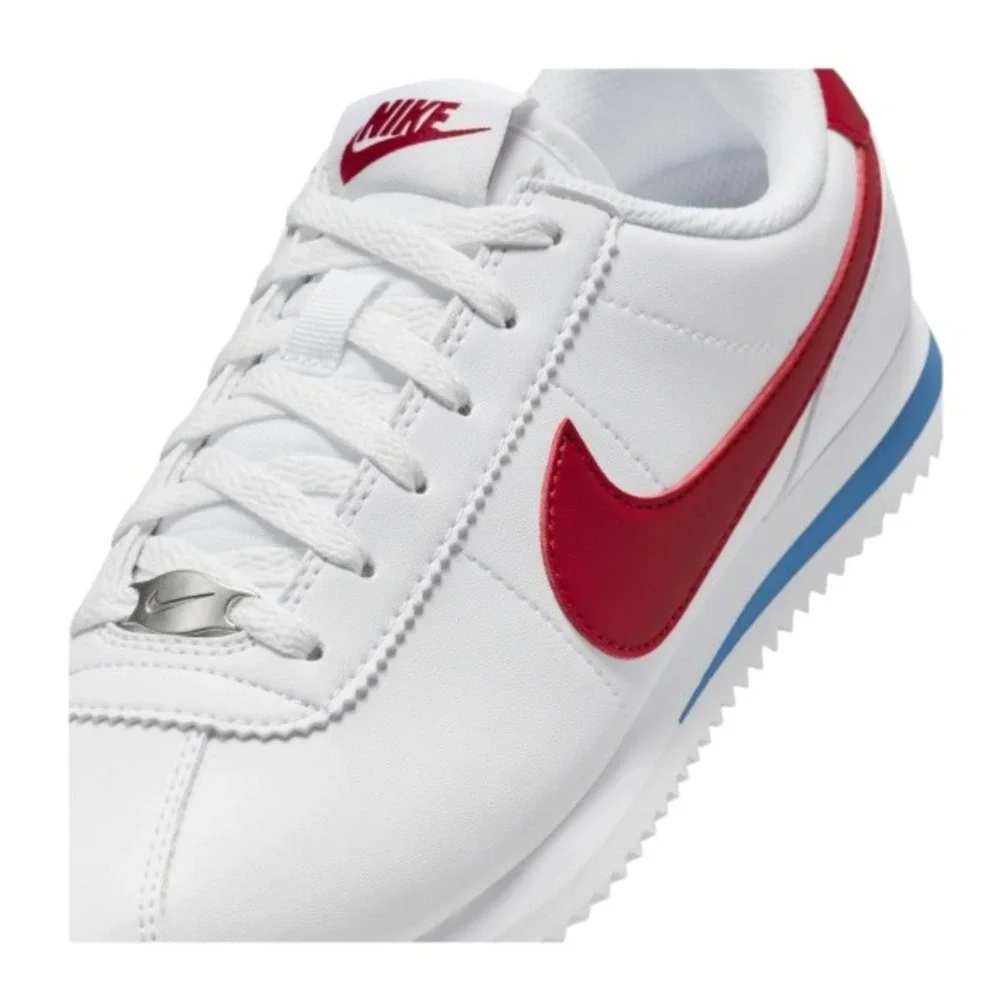 Nike Cortez White Varsity Red Blue DM0950-115 Mens 6.5 Womens 8 Retro Sneakers